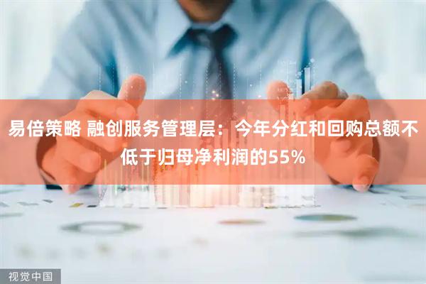 易倍策略 融创服务管理层：今年分红和回购总额不低于归母净利润的55%